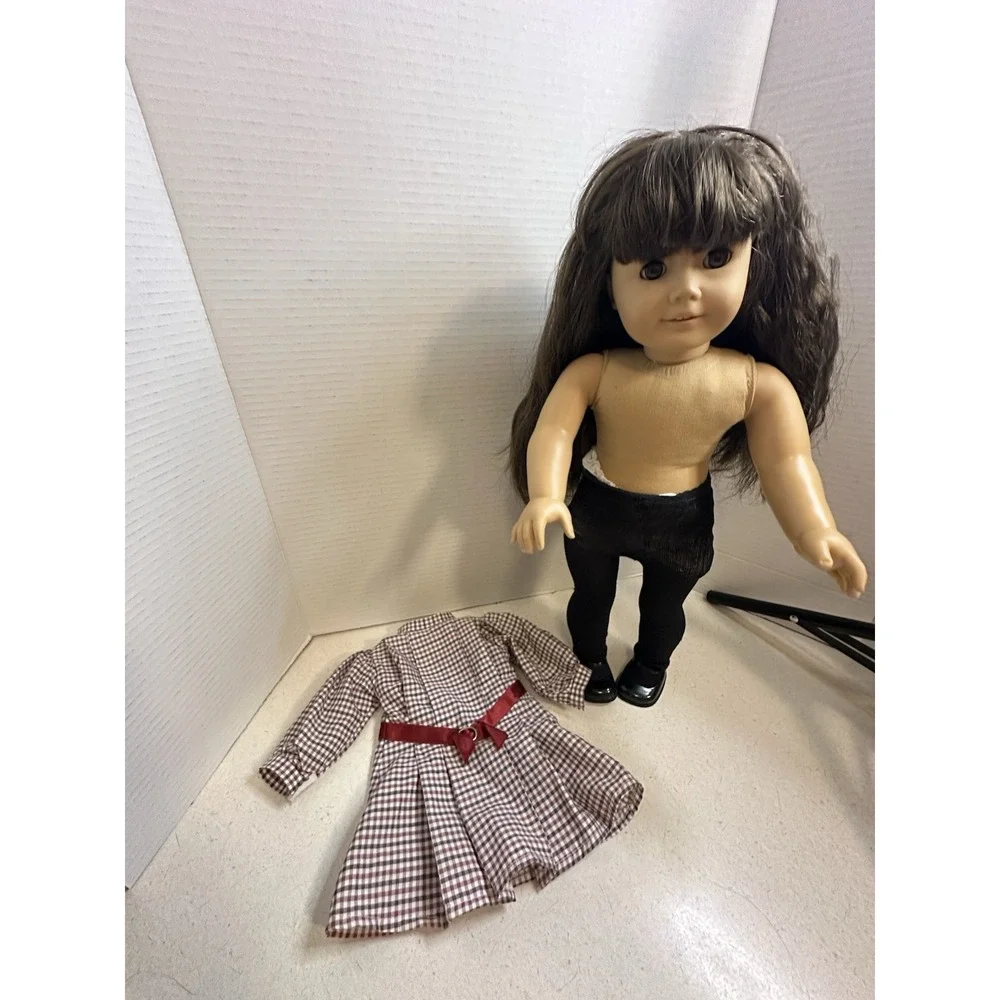 1993 American Girl Samantha Parkington Doll Pleasant Company With Set Of 8 Books